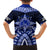 Tonga Tupou College And Queen Salote College Family Matching Off Shoulder Short Dress and Hawaiian Shirt Tongan Ngatu Pattern LT14 - Polynesian Pride