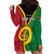 Personalised Hapi Independens Dei Vanuatu Hoodie Dress