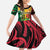 Vanuatu Independence Day Family Matching Mermaid Dress and Hawaiian Shirt Long God Yumi Stanap Happy 45th Anniversary LT14