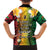 Vanuatu Independence Day Family Matching Off Shoulder Short Dress and Hawaiian Shirt Long God Yumi Stanap Happy 45th Anniversary LT14