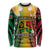 Vanuatu Independence Day Long Sleeve Shirt Long God Yumi Stanap Happy 45th Anniversary LT14