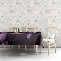 Personalised Aloha Hawaii Kauai Island Tablecloth Garden Isle Map Sea Turtle Plumeria