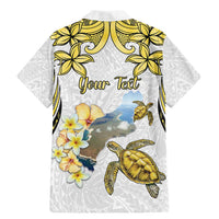 Personalised Aloha Hawaii Niihau Island Family Matching Mermaid Dress and Hawaiian Shirt Forbidden Isle Map Shell Lei LT14 - Polynesian Pride