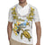 Personalised Aloha Hawaii Niihau Island Rugby Jersey Forbidden Isle Map Shell Lei