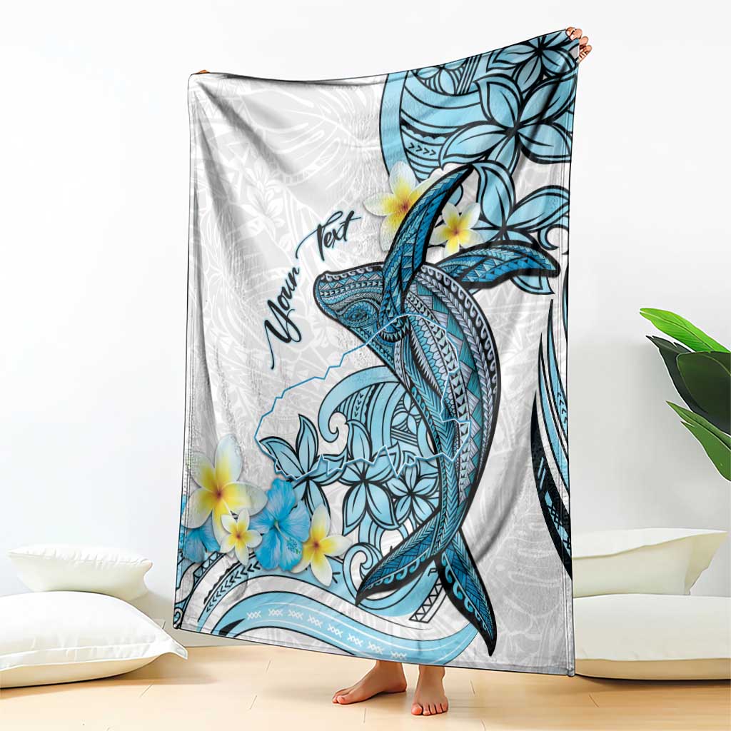 Personalised Aloha Hawaii Kahoolawe Island Blanket Target Isle Map With Humpback Whale