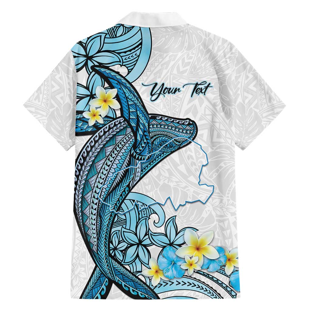 Personalised Aloha Hawaii Kahoolawe Island Family Matching Short Sleeve Bodycon Dress and Hawaiian Shirt Target Isle Map With Humpback Whale LT14 - Polynesian Pride