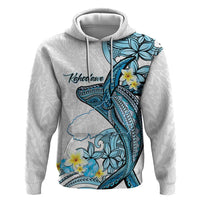 Personalised Aloha Hawaii Kahoolawe Island Hoodie Target Isle Map With Humpback Whale