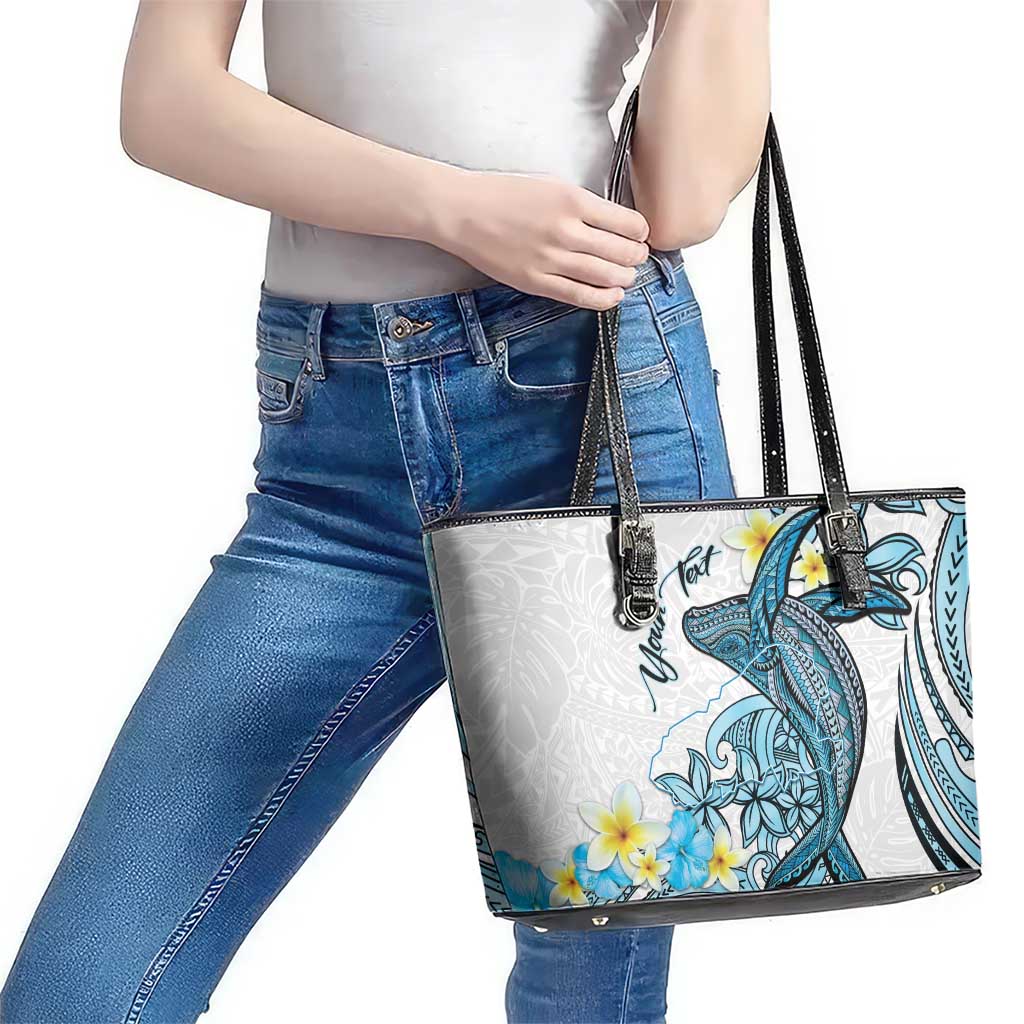 Personalised Aloha Hawaii Kahoolawe Island Leather Tote Bag Target Isle Map With Humpback Whale