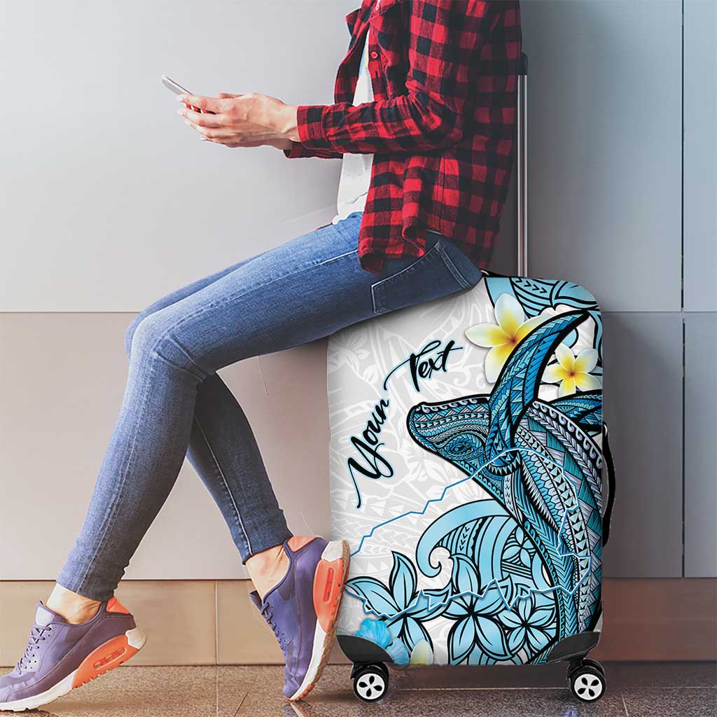 Personalised Aloha Hawaii Kahoolawe Island Luggage Cover Target Isle Map With Humpback Whale