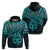 Custom Matariki New Zealand Hoodie Maori New Year Tiki Turquoise Version LT14