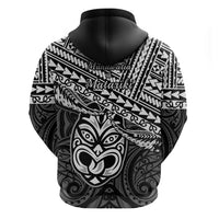 Matariki New Zealand Hoodie Maori New Year Tiki Black Version LT14