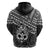 Matariki New Zealand Hoodie Maori New Year Tiki Black Version LT14