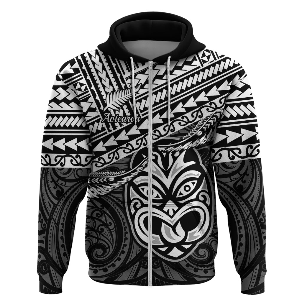 Matariki New Zealand Hoodie Maori New Year Tiki Black Version LT14