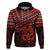 Matariki New Zealand Hoodie Maori New Year Tiki Red Version LT14