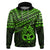 Matariki New Zealand Hoodie Maori New Year Tiki Green Version LT14