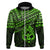 Matariki New Zealand Hoodie Maori New Year Tiki Green Version LT14