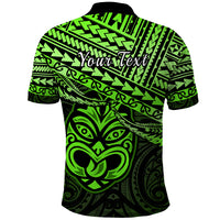 Custom Matariki New Zealand Polo Shirt Maori New Year Tiki Green Version LT14