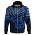 Matariki New Zealand Hoodie Maori New Year Tiki Blue Version LT14