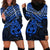 Matariki New Zealand Hoodie Dress Maori New Year Tiki Blue Version LT14