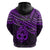 Matariki New Zealand Hoodie Maori New Year Tiki Purple Version LT14