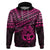 Matariki New Zealand Hoodie Maori New Year Tiki Pink Version LT14