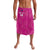 Custom New Zealand Silver Fern Rugby Lavalava Go Aotearoa - Pink Version