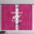 Custom New Zealand Silver Fern Rugby Window Curtain Go Aotearoa - Pink Version