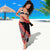 Personalised Tonga Language Week Sarong Malo e Lelei Tongan Ngatu Pattern - Red