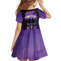 Personalised New Zealand Suffrage Day Family Matching Mermaid Dress and Hawaiian Shirt Maori Tattoo Galaxy Vibe - Polynesian Pride