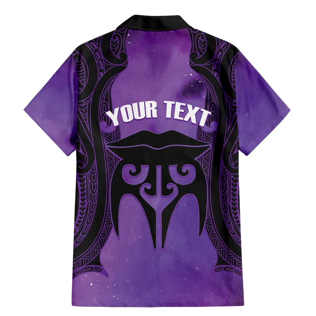 Personalised New Zealand Suffrage Day Family Matching Mermaid Dress and Hawaiian Shirt Maori Tattoo Galaxy Vibe - Polynesian Pride