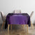 Personalised New Zealand Suffrage Day Tablecloth Maori Tattoo Galaxy Vibe - Polynesian Pride