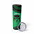 Personalised Moko Kauae New Zealand Skinny Tumbler Maori Chin Tattoo Green - Polynesian Pride