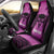 Personalised Moko Kauae New Zealand Car Seat Cover Maori Chin Tattoo Pink - Polynesian Pride