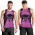 Personalised Moko Kauae New Zealand Men Tank Top Maori Chin Tattoo Pink - Polynesian Pride