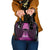 Personalised Moko Kauae New Zealand Shoulder Handbag Maori Chin Tattoo Pink - Polynesian Pride