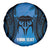 Personalised Moko Kauae New Zealand Spare Tire Cover Maori Chin Tattoo Blue - Polynesian Pride