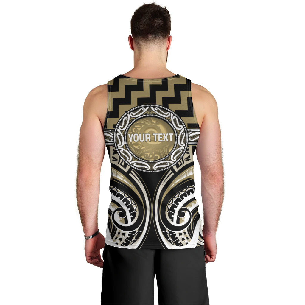 Aotearoa Waikato Tainui Personalised Men Tank Top Maori Iwi Poutama Puhoro Tattoo LT14 - Polynesian Pride