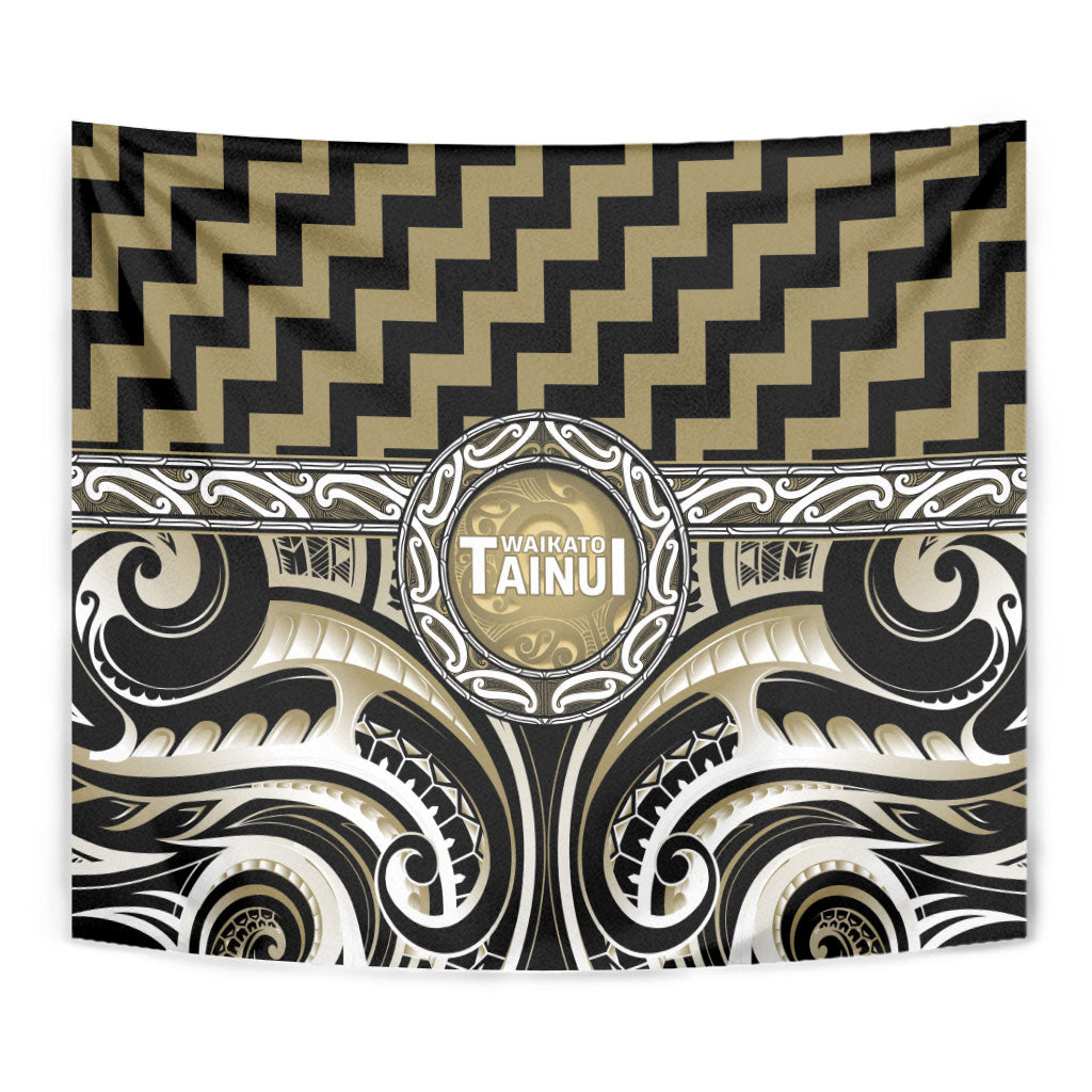 Aotearoa Waikato Tainui Tapestry Maori Iwi Poutama Puhoro Tattoo LT14 - Polynesian Pride