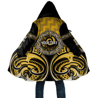 Aotearoa Ngati Whatua Personalised Cloak Maori Iwi Poutama Puhoro Tattoo LT14 Unisex Yellow - Polynesian Pride