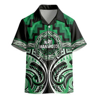 Aotearoa Ngati Maniapoto Personalised Kid Hawaiian Shirt Maori Iwi Poutama Puhoro Tattoo LT14 - Polynesian Pride