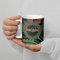 Aotearoa Ngai Tuhoe Personalised Ceramic Mug Maori Iwi Poutama Puhoro Tattoo LT14 - Polynesian Pride