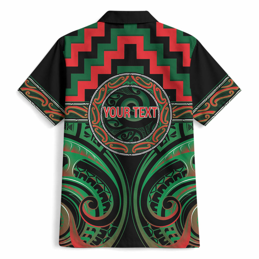 Aotearoa Ngai Tuhoe Personalised Hawaiian Shirt Maori Iwi Poutama Puhoro Tattoo LT14 - Polynesian Pride
