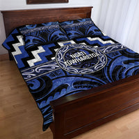 Aotearoa Ngati Tuwharetoa Quilt Bed Set Maori Iwi Poutama Puhoro Tattoo LT14 - Polynesian Pride