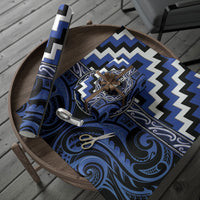 Aotearoa Ngati Tuwharetoa Wrapping Paper Maori Iwi Poutama Puhoro Tattoo LT14 - Polynesian Pride