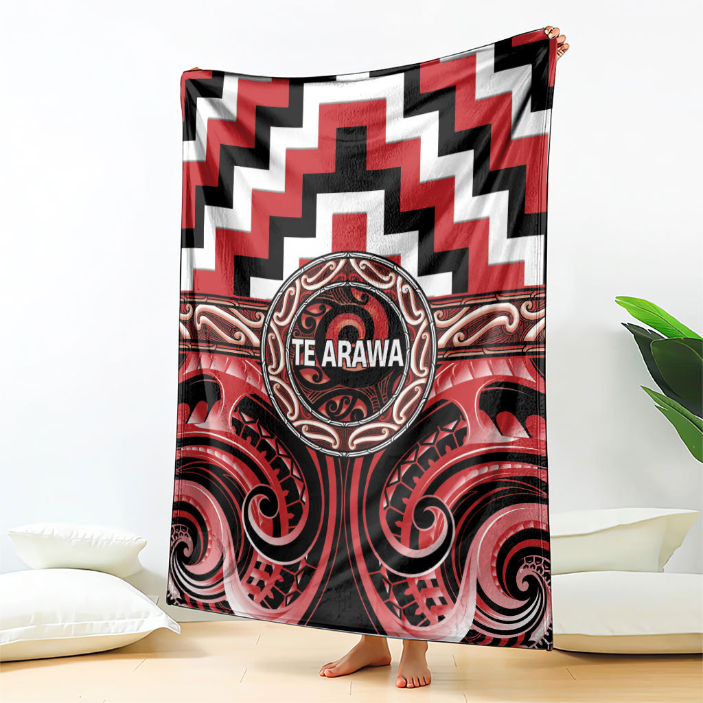 Aotearoa Te Arawa Blanket Maori Iwi Poutama Puhoro Tattoo LT14 - Polynesian Pride