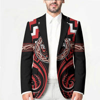 Aotearoa Te Arawa Personalised Blazer Maori Iwi Poutama Puhoro Tattoo LT14 - Polynesian Pride