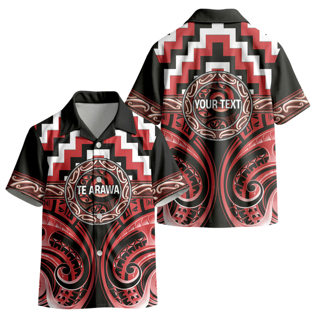 Aotearoa Te Arawa Personalised Kid Hawaiian Shirt Maori Iwi Poutama Puhoro Tattoo LT14 - Polynesian Pride