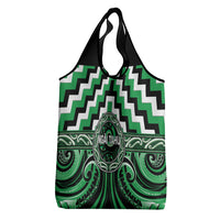 Aotearoa Ngai Tahu Grocery Bag Maori Iwi Poutama Puhoro Tattoo LT14 - Polynesian Pride
