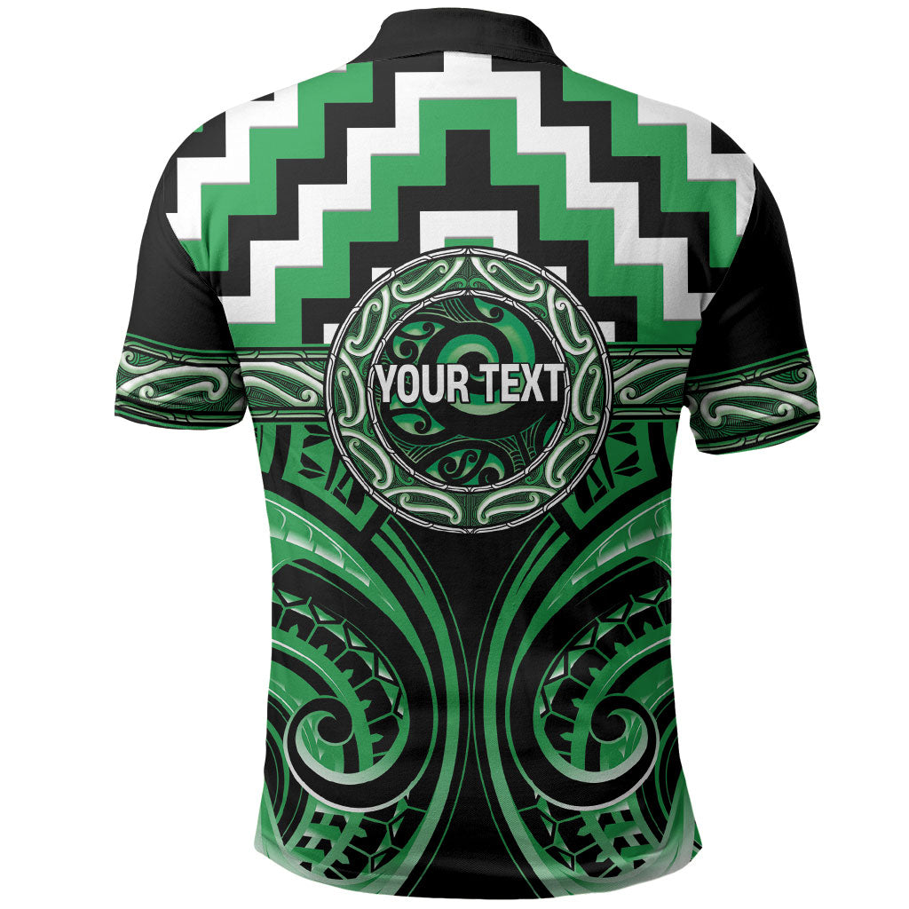 Aotearoa Ngai Tahu Personalised Polo Shirt Maori Iwi Poutama Puhoro Tattoo LT14 - Polynesian Pride