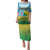 Personalised Malampa Fiji Day Puletasi 10 October Fijian Tapa Flag Style